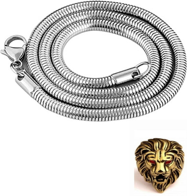 MAATRCHAAYA Brass, Sterling Silver, Stainless Steel Sterling Silver, Gold-plated, Silver Silver, Gold Jewellery Set(Pack of 2)