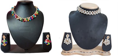 ANRA JEWEL Alloy Multicolor Jewellery Set(Pack of 2)