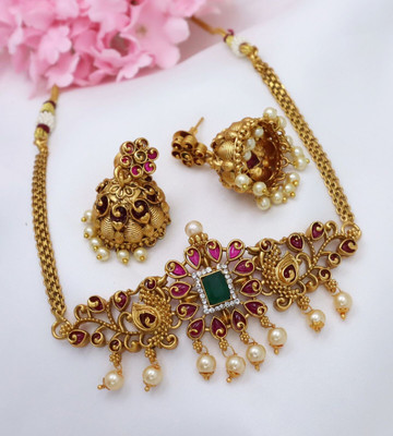 DC Alloy Multicolor Jewellery Set(Pack of 1)