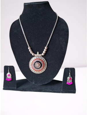 yanaya Copper Silver Jewellery Set(Pack of 1)