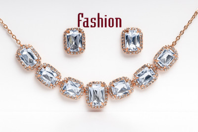 ARU Alloy Silver Gold Jewellery Set(Pack of 3)