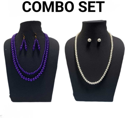 Rajranicreation Mother of Pearl Multicolor Jewellery Set(Pack of 1)