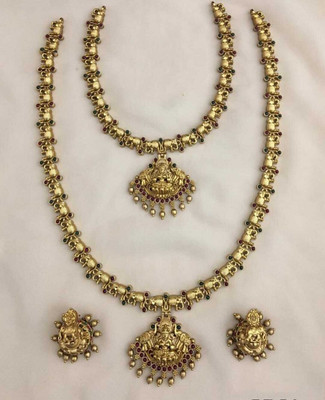 Joyful Alloy Gold-plated Multicolor Jewellery Set(Pack of 1)