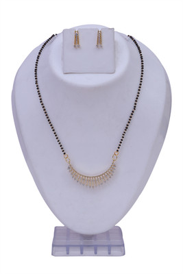 NAKIT Metal White Jewellery Set(Pack of 1)
