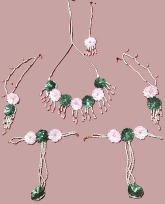 situ creations Fabric Multicolor Jewellery Set(Pack of 6)