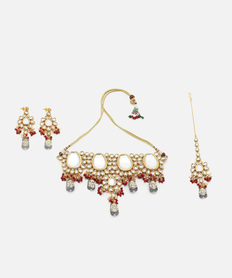 SOHI Alloy Gold-plated Multicolor Jewellery Set(Pack of 4)