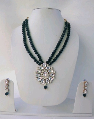 CATALYST Alloy Gold-plated Black, Silver Jewellery Set(Pack of 1)