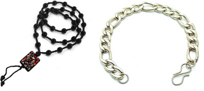 KINGSTYLEIMPEX Dori, Alloy Black, Silver Jewellery Set(Pack of 1)