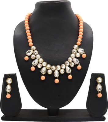JN Handicraft Alloy Copper Bronze Jewellery Set(Pack of 1)