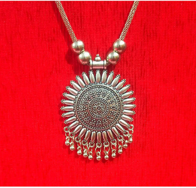 Maity Mitra Brass Silver Silver Jewellery Set(Pack of 1)