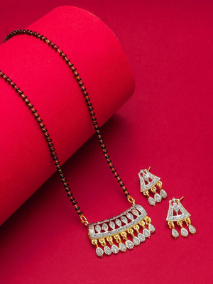 JETWAL Alloy Gold-plated Multicolor Jewellery Set(Pack of 3)