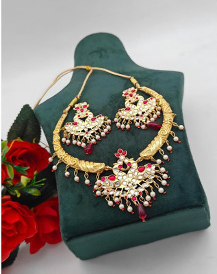 MK Gallery Alloy Multicolor Jewellery Set(Pack of 1)