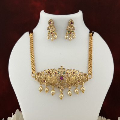 DC Alloy Multicolor Jewellery Set(Pack of 1)