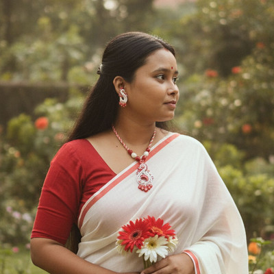 ichchhapuron Clay Red, White Jewellery Set(Pack of 1)