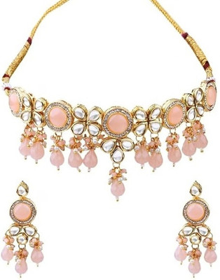 Nivaan Alloy Copper Multicolor Jewellery Set(Pack of 1)
