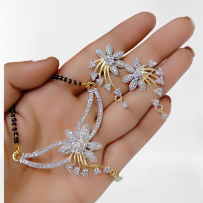 Shineher Alloy Silver Jewellery Set(Pack of 1)