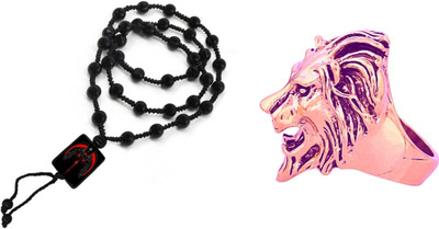 KINGSTYLEIMPEX Dori, Alloy Black, Pink Jewellery Set(Pack of 1)