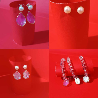 Gajab enterprise Metal Multicolor Jewellery Set(Pack of 6)