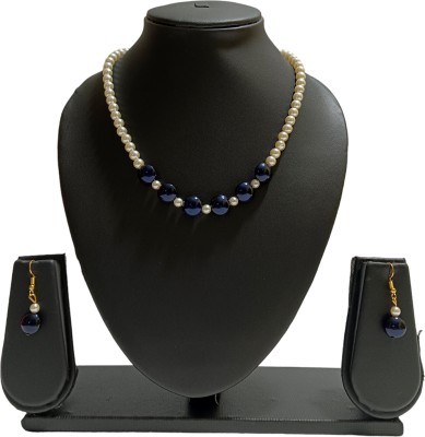 UTTARAI Alloy Blue Jewellery Set(Pack of 3)