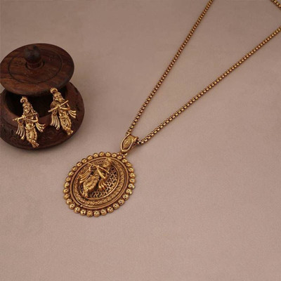 Shree Shyam Alloy Gold Jewellery Set(Pack of 1)