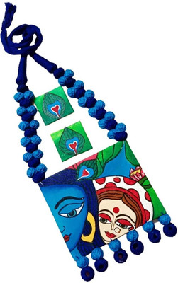 Chanda Fabric Multicolor Jewellery Set(Pack of 1)