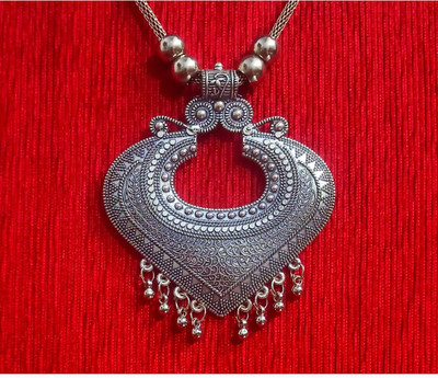 Maity Mitra Brass Silver Silver Jewellery Set(Pack of 1)