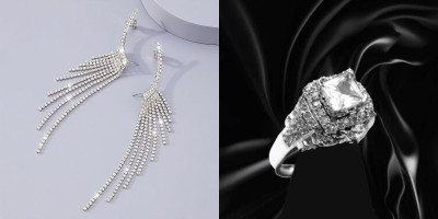 Gauri Fashions Alloy Silver Jewellery Set(Pack of 2)