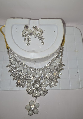 DILKUSH Brass Silver Jewellery Set(Pack of 2)