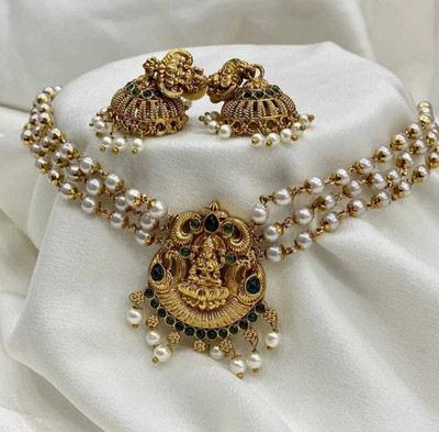 Shilpa Creation Brass Multicolor Jewellery Set(Pack of 1)