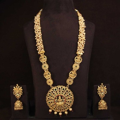 SGA FASHION Brass Gold-plated Gold Jewellery Set(Pack of 2)