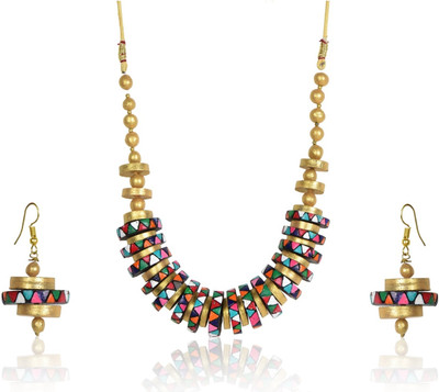 Rai Collection Terracotta Multicolor Jewellery Set(Pack of 1)