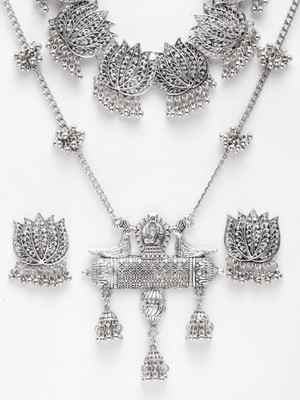 house of common Oxidised Silver 900 Silver Silver Jewellery Set(Pack of 1)