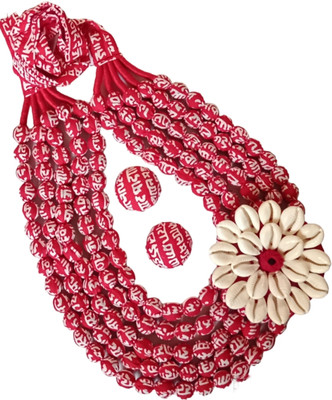 Chanda Fabric Multicolor Jewellery Set(Pack of 1)
