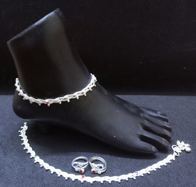 SONU SELECT Alloy Silver Jewellery Set(Pack of 1)