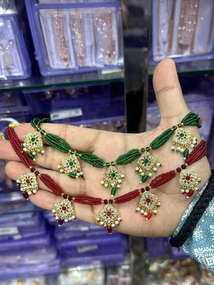 Dado sutho Alloy Gold-plated Multicolor Jewellery Set(Pack of 2)