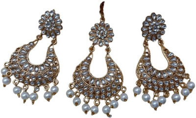 Deva Creation Brass Sterling Silver Silver Jewellery Set(Pack of 3)