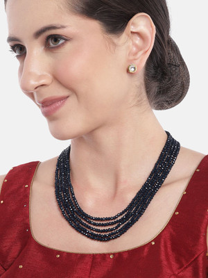 ANOUK Brass Blue Jewellery Set(Pack of 1)