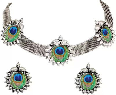 BZ Device Alloy Sterling Silver Multicolor Jewellery Set(Pack of 1)