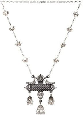 JMBW INTERNATIONAL Oxidised Silver Silver Jewellery Set(Pack of 1)