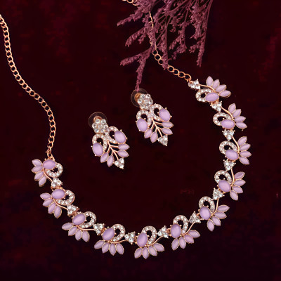 KeonCrown Brass Gold-plated Multicolor Jewellery Set(Pack of 3)