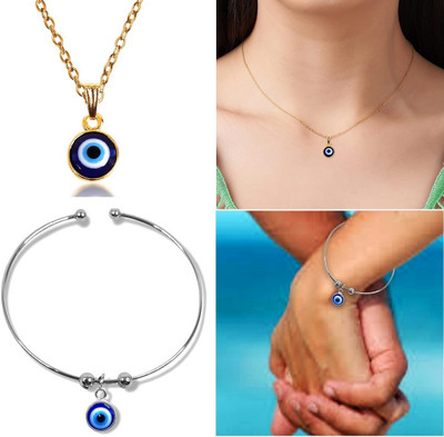 Stylewell Stainless Steel Silver, Gold Jewellery Set(Pack of 2)