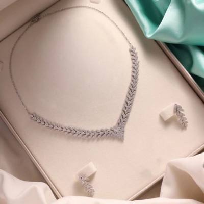 Zarkan Sterling Silver Rhodium Silver Jewellery Set(Pack of 2)