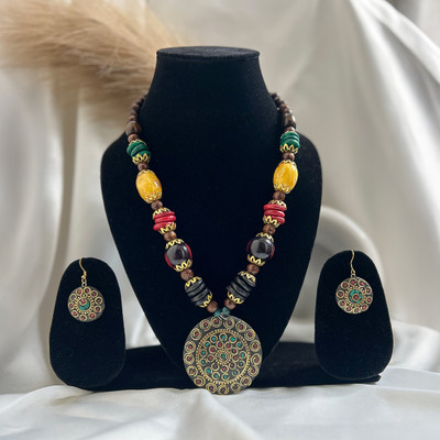 ArjatMantra Alloy Multicolor Jewellery Set(Pack of 1)
