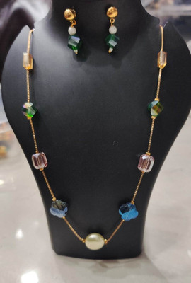 SONI DESIGNS Alloy Multicolor Jewellery Set(Pack of 2)