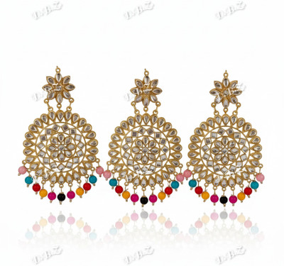 D.B.Z. Metal Multicolor Jewellery Set(Pack of 1)