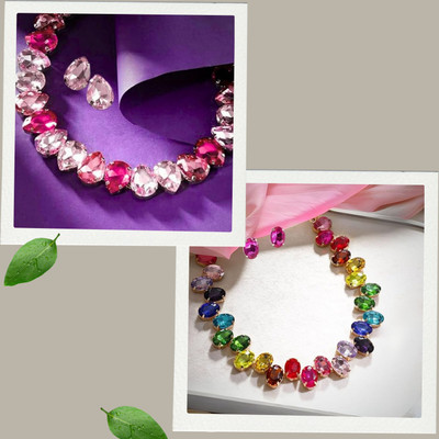 Orangenysha Alloy Gold-plated Multicolor Jewellery Set(Pack of 1)
