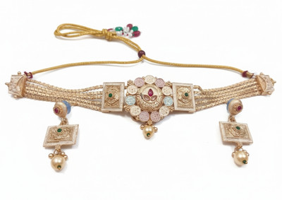 Unicorn fashion store Brass Gold-plated Rose Gold Jewellery Set(Pack of 2)