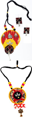 HOUSE OFF COMMON Oxidised Silver Multicolor, Multicolor Jewellery Set(Pack of 2)