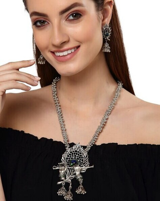 URBANELA Oxidised Silver Silver Jewellery Set(Pack of 2)