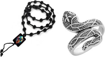 Dynamic Retail Global Dori, Alloy Black, Silver Jewellery Set(Pack of 1)